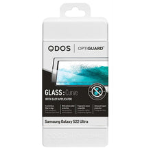 OptiGuard GLASS CURVE BLACK for Galaxy S22 Ultra