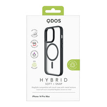 HYBRID SOFT + SNAP for iPhone 14 Pro Max - Clear / Midnight