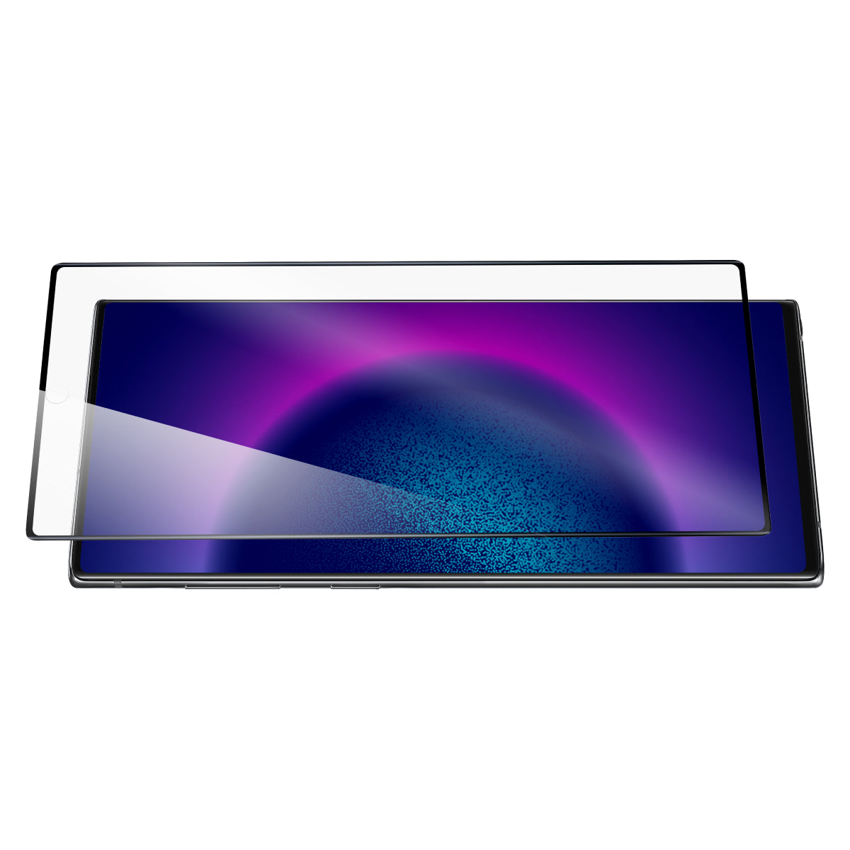 OptiGuard Eco Glass Curve - Samsung Galaxy S24 Ultra Screen Protector - Clear / Black Frame