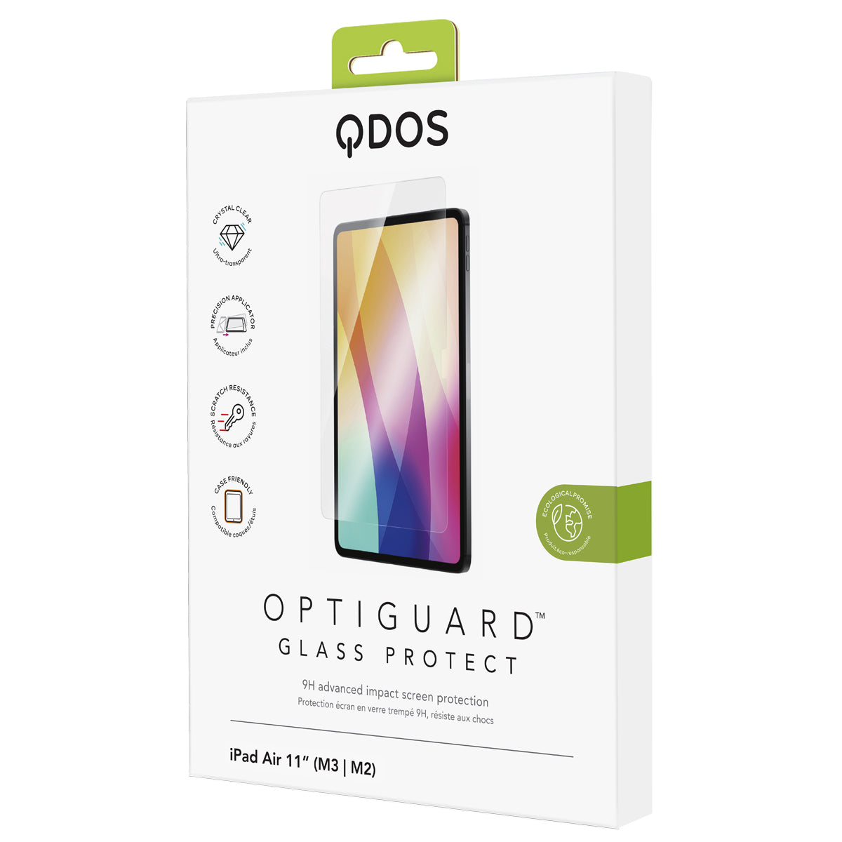 OptiGuard Glass Protect - Apple iPad Air 11-inch (M3/M2) Screen Protector - Clear