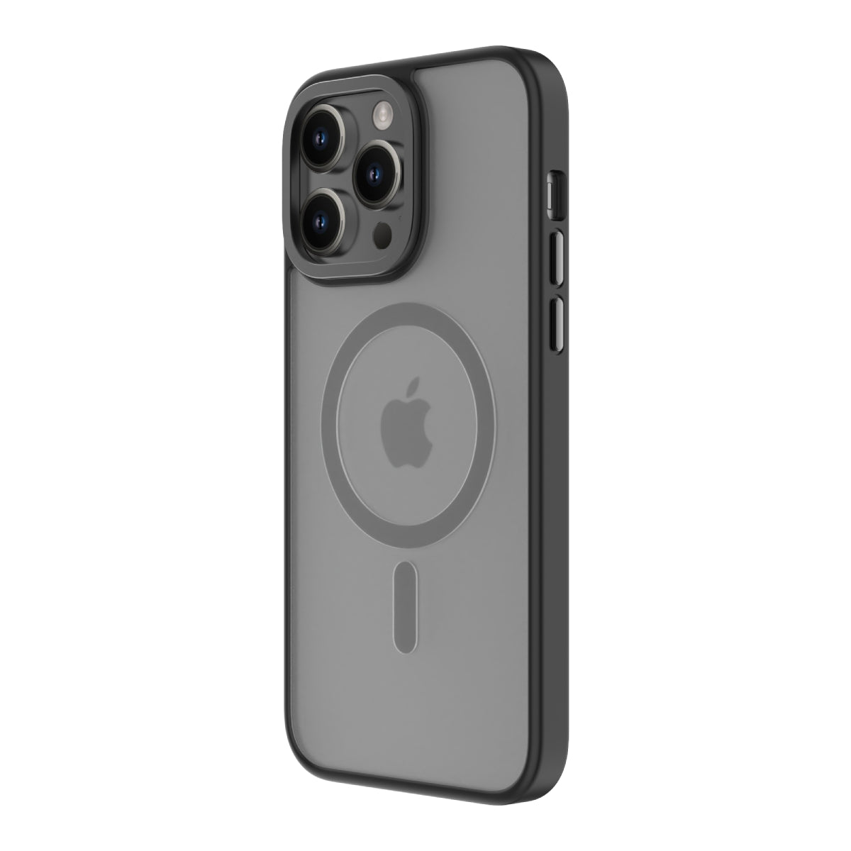 Hybrid Soft + Snap - iPhone 14 Pro Max Case MagSafe Compatible - Clear / Midnight