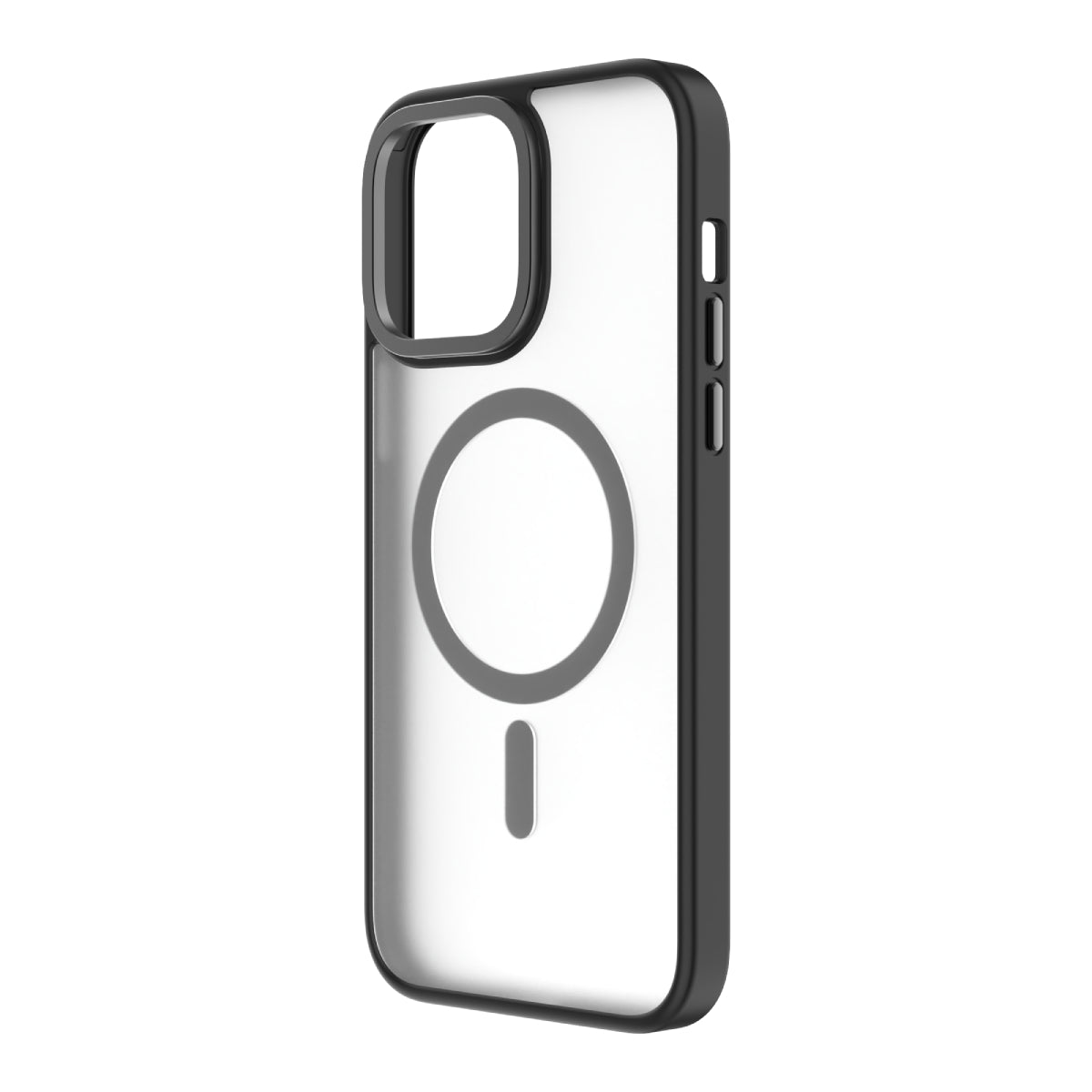 Hybrid Soft + Snap - iPhone 14 Pro Max Case MagSafe Compatible - Clear / Midnight