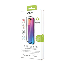 OptiGuard® ECO GLASS PLUS for iPhone 15 Plus / iPhone 14 Pro Max - Transparent - Black