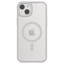 HYBRID SOFT + SNAP for iPhone 15 Plus - Clear / Grey
