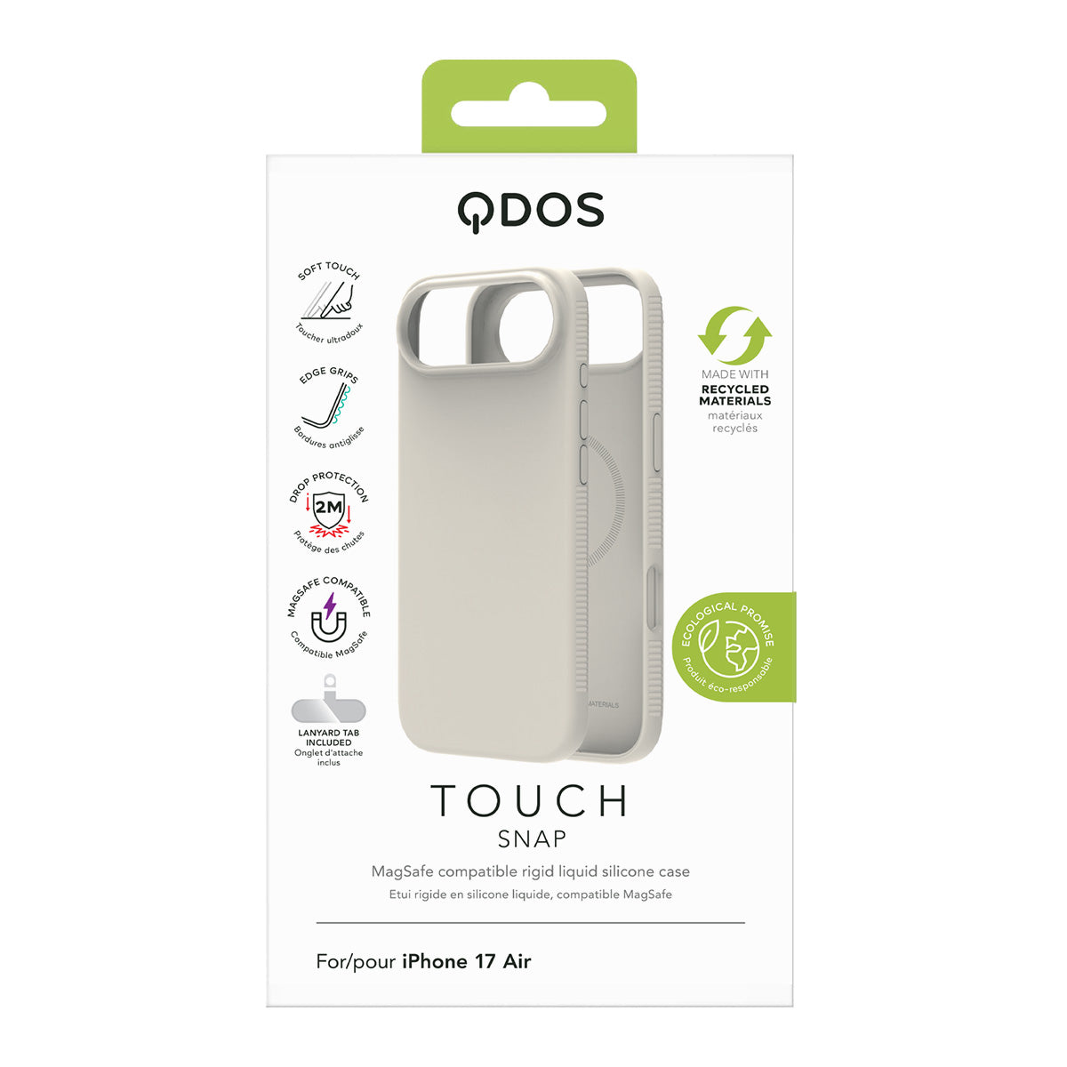 Touch Snap - iPhone Air Case MagSafe Compatible - Beige