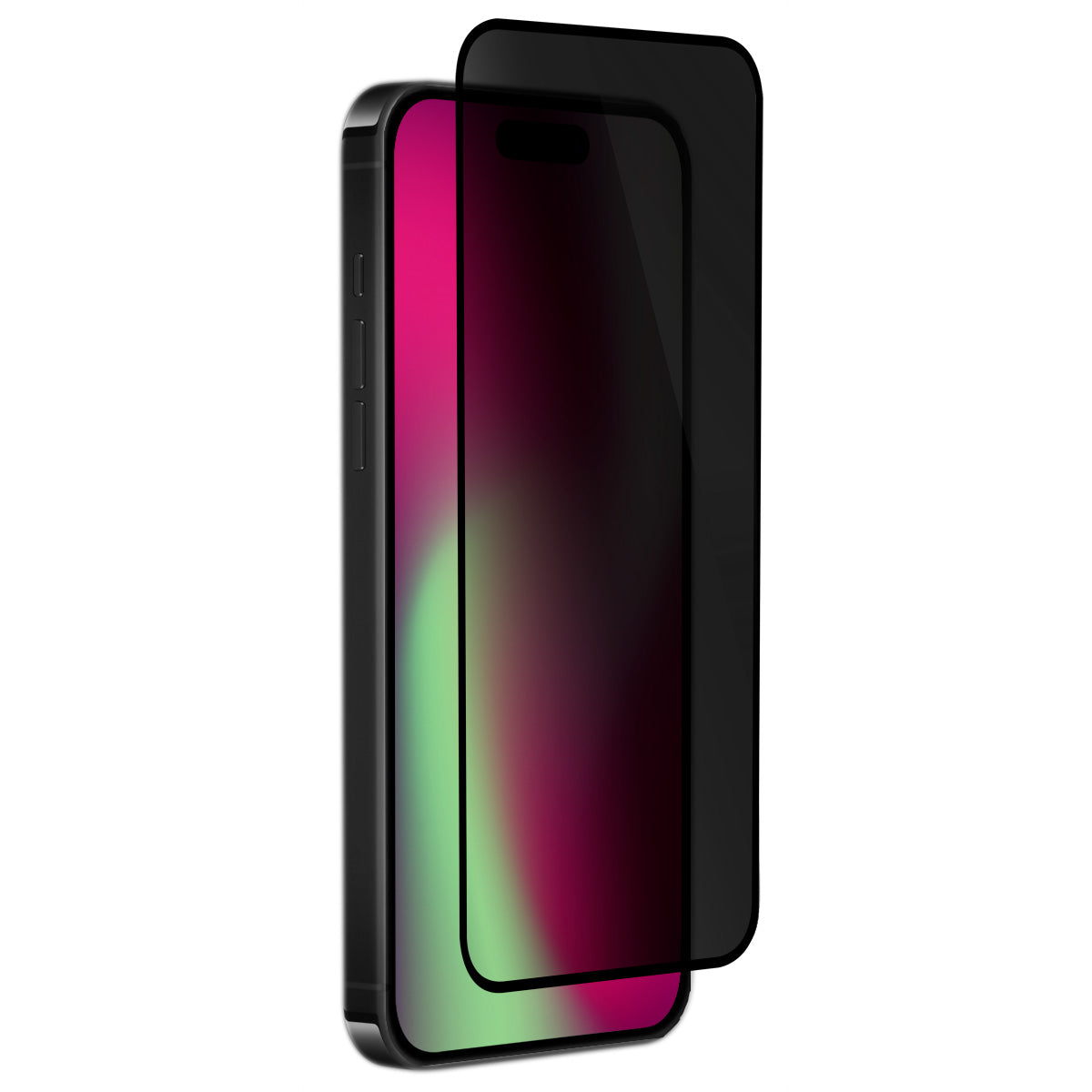 OptiGuard Eco Glass Privacy - iPhone 17 Pro Privacy Screen Protector - Privacy Black