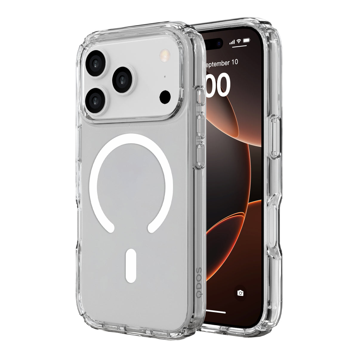 Hybrid Drop | MIL STD - iPhone 17 Pro Case MagSafe Compatible - Clear