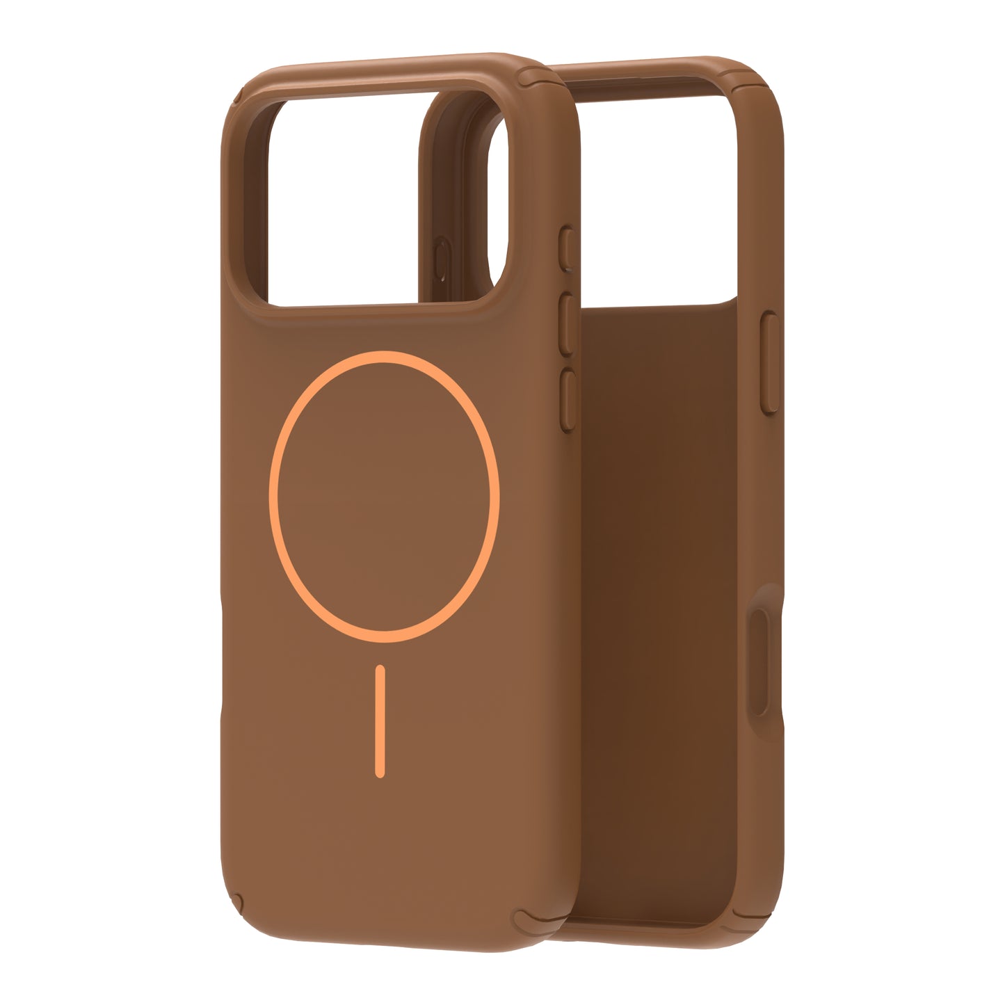 Tone - iPhone 17 Pro Case MagSafe Compatible - Brown