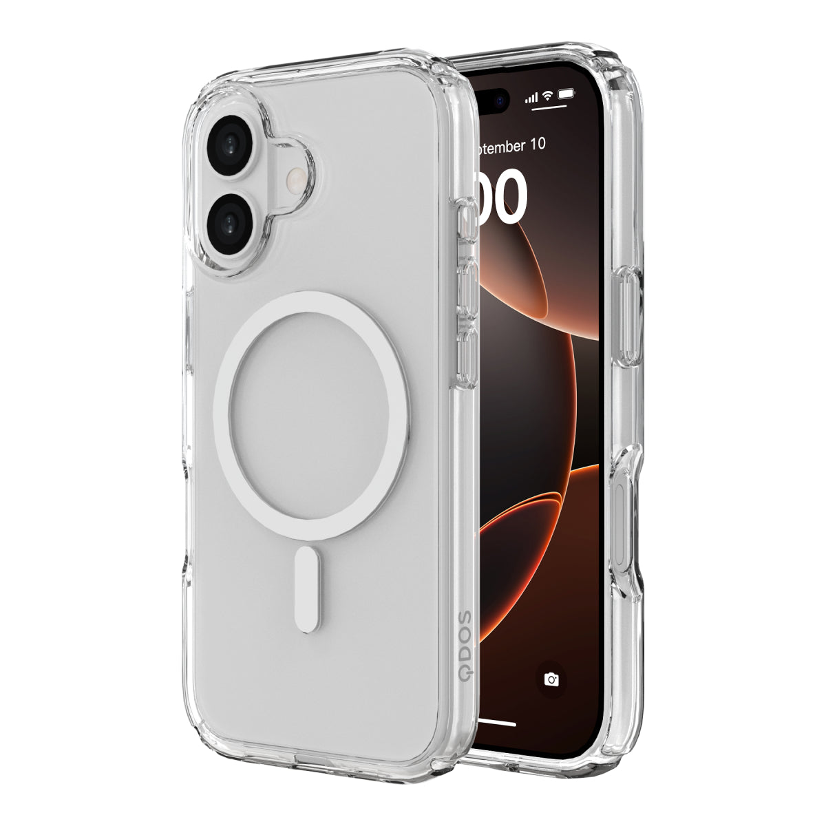 Hybrid Drop | MIL STD - iPhone 17 Case MagSafe Compatible - Clear