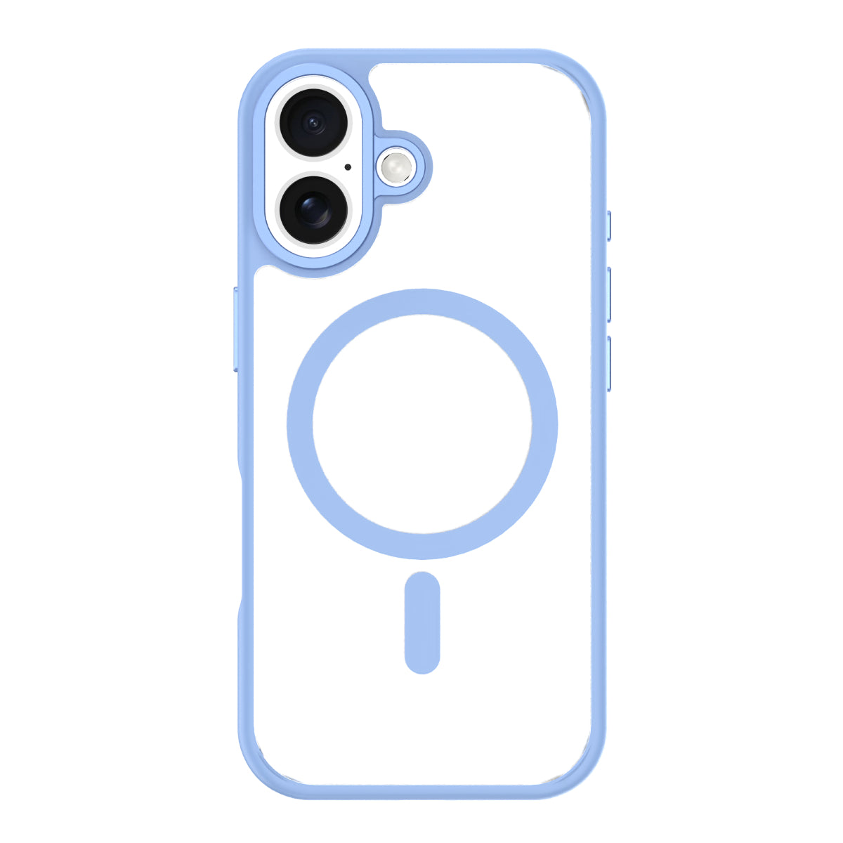 Hybrid Drop | SOFT TOUCH - iPhone 17 Case MagSafe Compatible - Baby Blue
