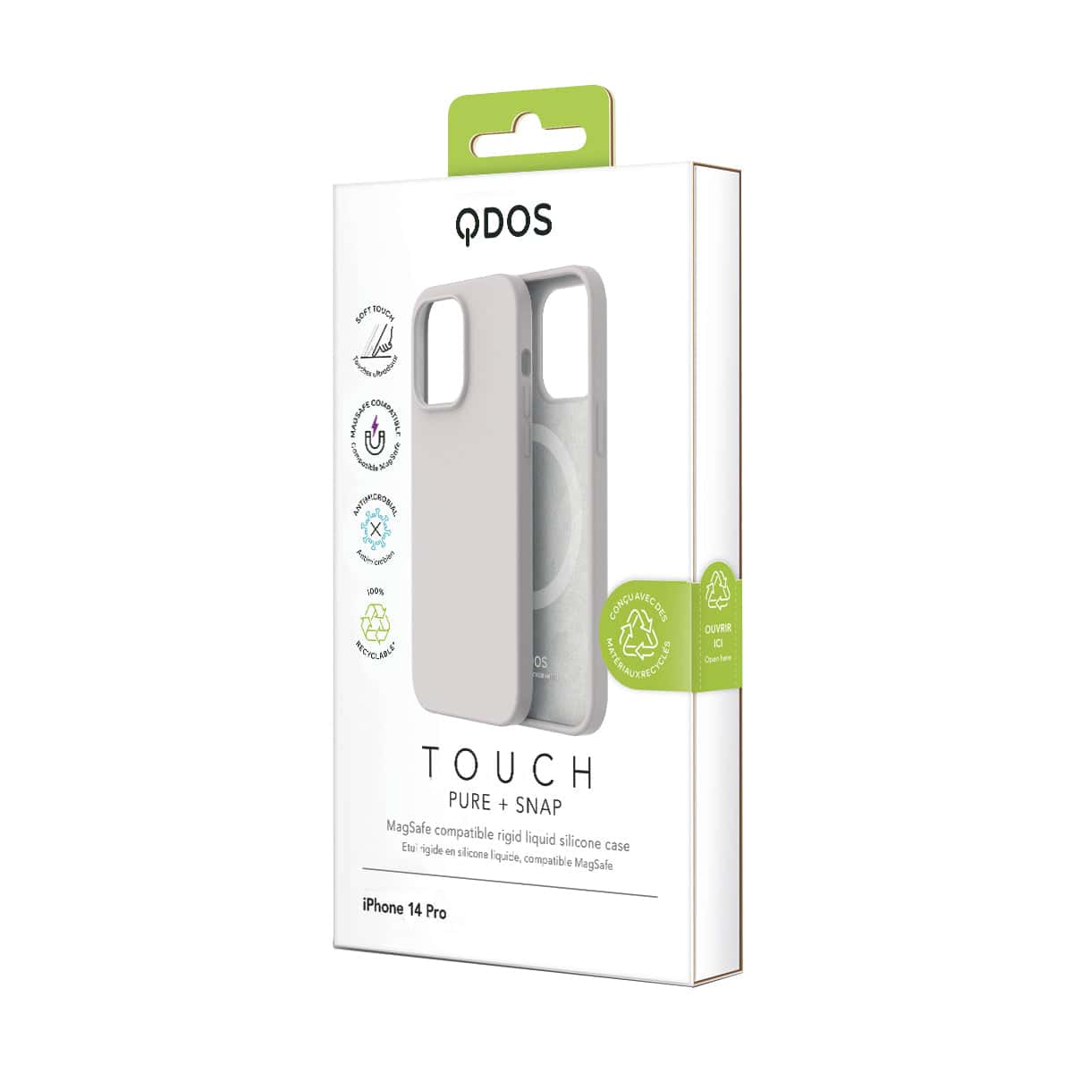Touch Pure + Snap - iPhone 14 Pro Case MagSafe Compatible - Starlight