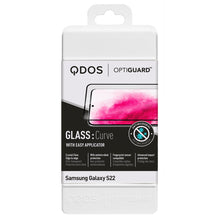 OptiGuard GLASS CURVE BLACK for Galaxy S22