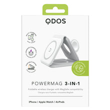 PowerMag 3-in-1 Wireless Charger - White