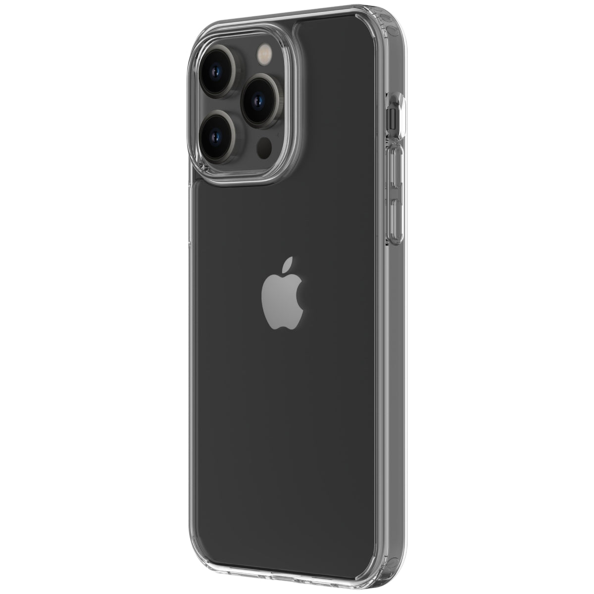 iPhone 14 Pro case - HYBRID - Rigid Transparent Back Drop Proof | QDOS