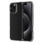 Hybrid - Apple iPhone 16 Pro Max Case - Clear, Side and Back View with Screen Display