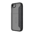 Hybrid Fold - iPhone SE | 8 | 7 | 6s | 6 Wallet Case - Clear / Black