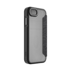 Hybrid Fold - iPhone SE | 8 | 7 | 6s | 6 Wallet Case - Clear / Black