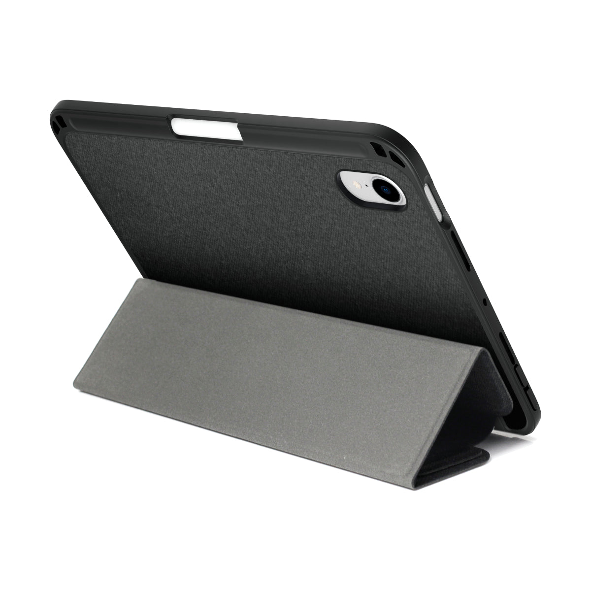 MUSE - Apple iPad mini (6th gen) Folio Case - Charcoal Grey