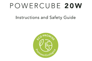 QDOS PowerCube 20W Power Adapter Instruction and Safety Guide
