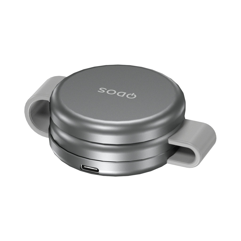 PowerMag Qi2 3-in-1 MagSafe Round Wireless Charger - Space Grey