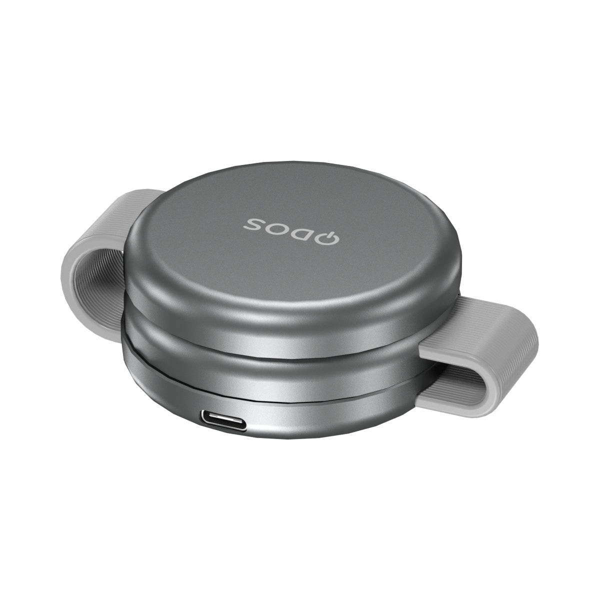 PowerMag Qi2 3-in-1 MagSafe Round Wireless Charger - Space Grey
