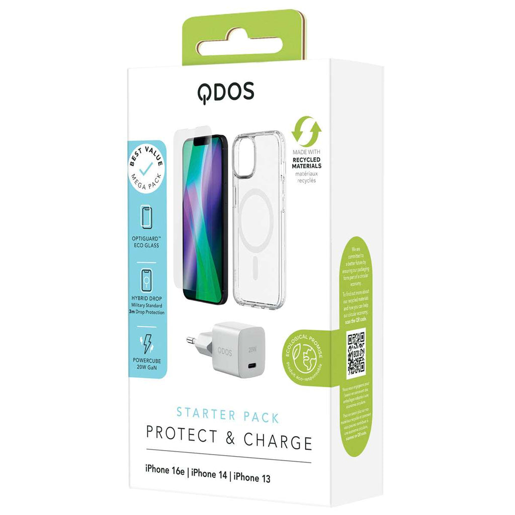 Starter Pack (EU Plug) - iPhone 16e | iPhone 14 | iPhone 13