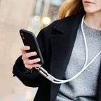 PowerLoop Lanyard - 2-in-1 Lanyard & USB-C Cable - White