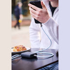 PowerLoop Lanyard - 2-in-1 Lanyard & USB-C Cable - Black