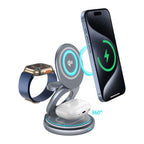 SnapStand Qi2 3-in-1 Wireless Charger - Space Grey