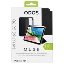 MUSE folio case for iPad mini - 2021 (6th gen) - Clear / Grey