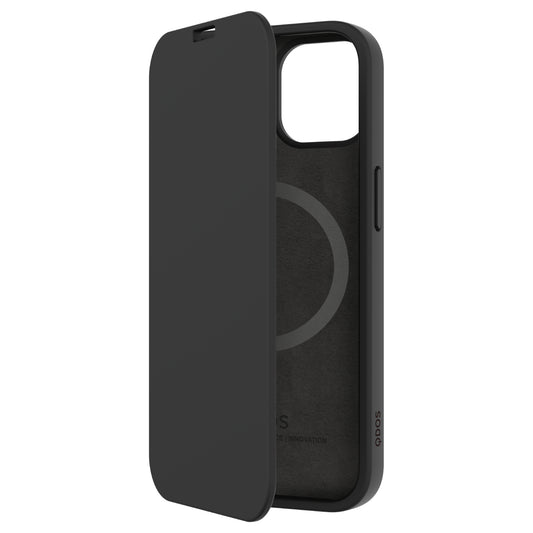 Touch Fold + Snap - iPhone 14 / iPhone 13 Wallet Case MagSafe Compatible - Black