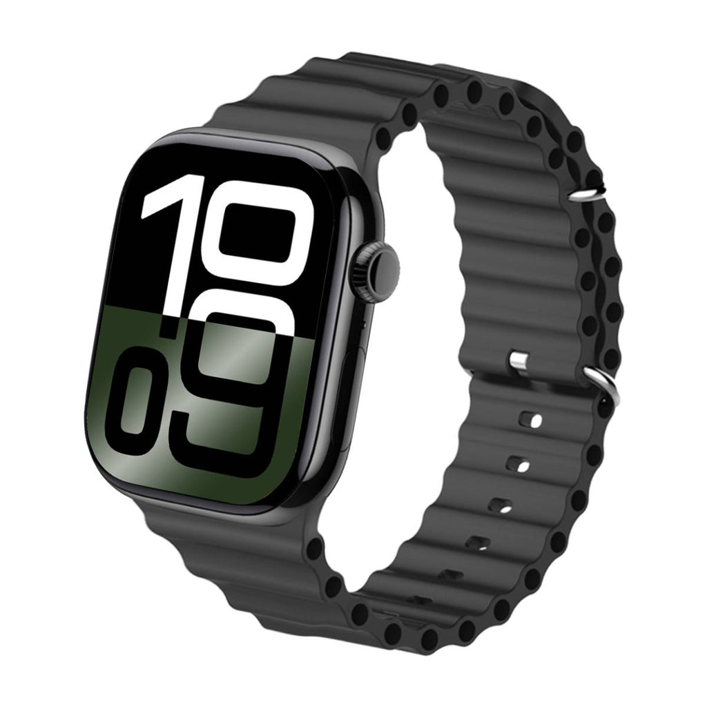 Apple Watch Strap Bundle - Apple Watch Ultra 3 | 2 (49mm) | Series 11 | 10 (46mm) | Series 9 (45mm) | SE 3 | SE 2 | SE (44mm) - Black