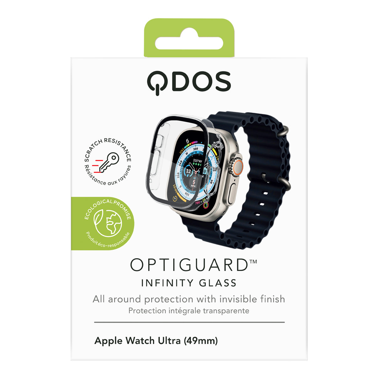 OptiGuard Infinity Glass for Apple Watch Ultra 3 | Ultra 2 | Ultra - 49mm