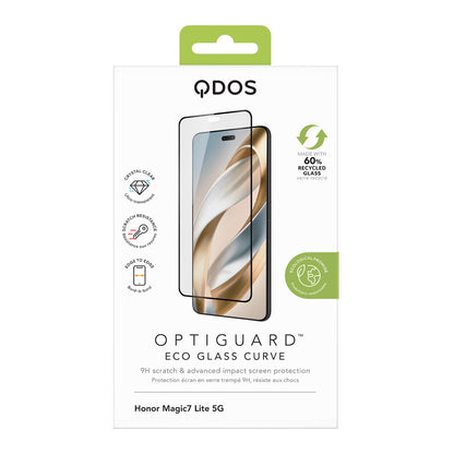 Optiguard Eco Glass Curve - HONOR Magic 7 Lite Screen Protector - Clear