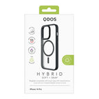 Hybrid Soft + Snap - iPhone 14 Pro Case MagSafe Compatible - Clear / Midnight