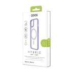 Hybrid Soft + Snap - iPhone 14 | iPhone 13 Case MagSafe Compatible - Clear / Lavender