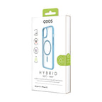 Hybrid Soft + Snap - Apple iPhone 14, iPhone 13 Case MagSafe Compatible - Clear Baby Blue, showcasing product packaging in white