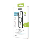 Hybrid Soft + Snap - iPhone 15 Case MagSafe Compatible with Camera Lens Protector - Clear | Black