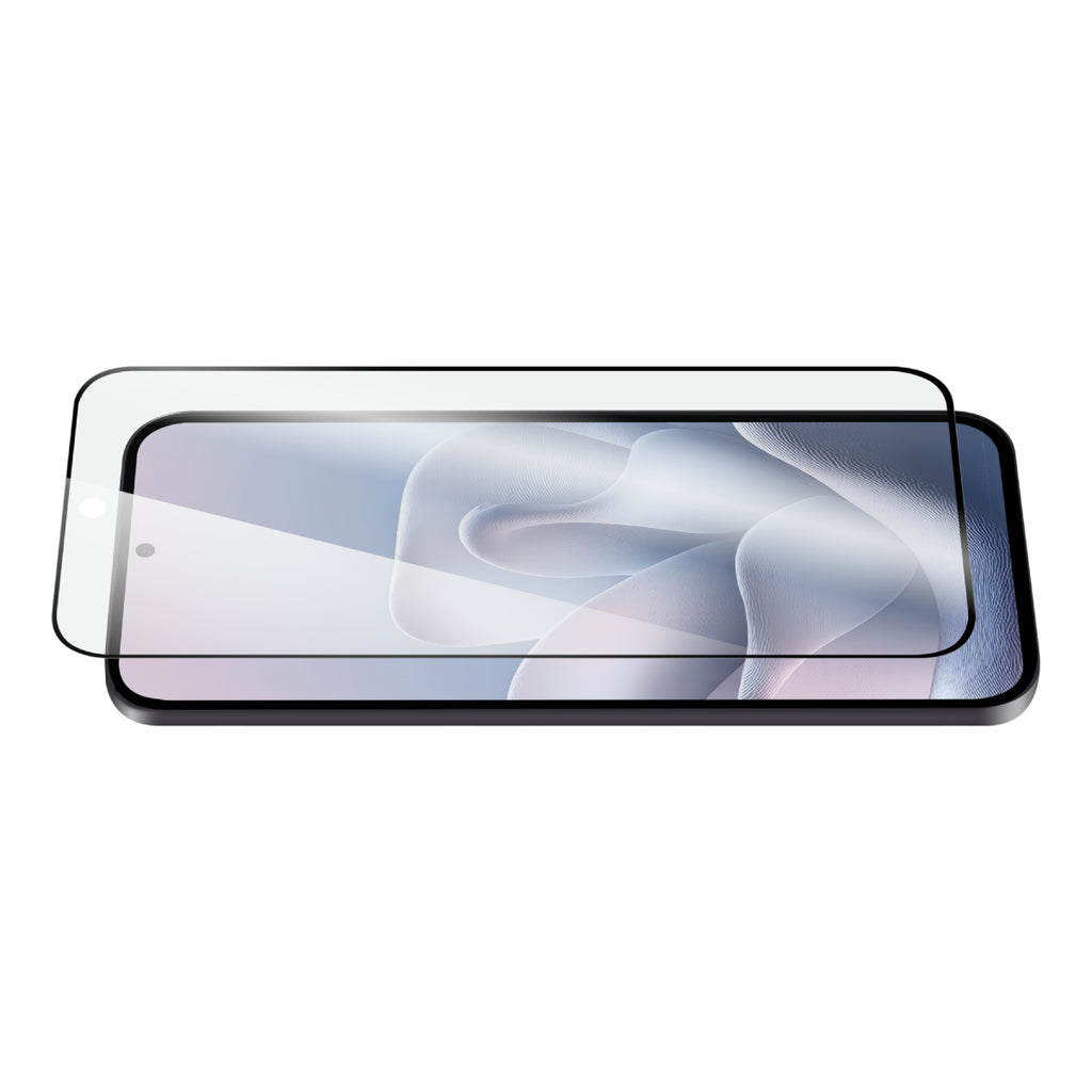 OptiGuard Eco Glass Curve - Motorola edge 70 fusion 5G Screen Protector - Clear / Black Frame