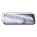 OptiGuard Eco Glass Curve - Motorola edge 70 fusion 5G Screen Protector - Clear / Black Frame