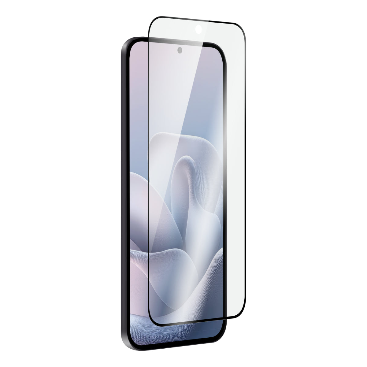 OptiGuard Eco Glass Curve - Motorola edge 70 fusion 5G Screen Protector - Clear / Black Frame