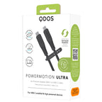 PowerMotion Ultra - USB-C to USB-C Cable (USB 4.0, 2m) - Black