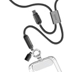 PowerLoop Lanyard - 2-in-1 Lanyard & USB-C Cable - Black