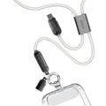 PowerLoop Lanyard - 2-in-1 Lanyard & USB-C Cable - White