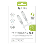 PowerMotion Pro - USB-C to MFI Cable (USB 2.0, 1.2m) - White
