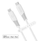 PowerMotion Pro - USB-C to MFI Cable (USB 2.0, 1.2m) - White