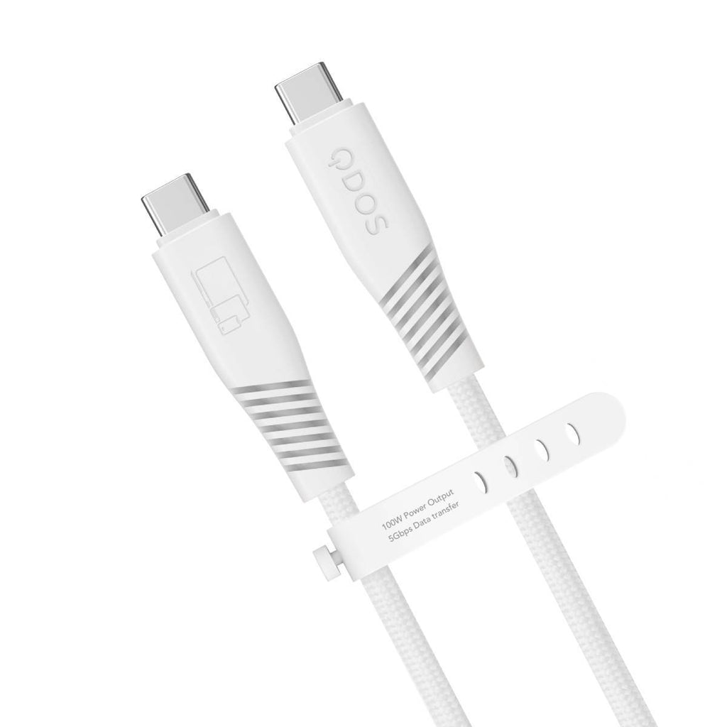 PowerMotion Pro - USB-C to USB-C Cable (USB 3.0, 2m) - White