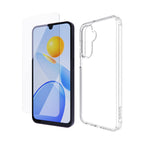 DUAL DEFENCE+ for Samsung Galaxy A17 - HYBRID 3m Clear Case I OptiGuard ECO Glass