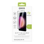 OptiGuard Eco Glass Plus - Samsung Galaxy S25+ | S24+ Screen Protector - Clear / Black Frame