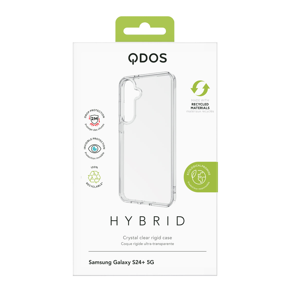 Hybrid - Samsung Galaxy S24+ Case - Clear